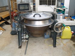 服部工業　ガス煮炊釜