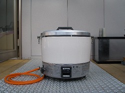 ガス炊飯器　リンナイ