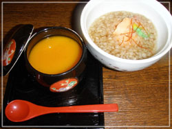 あじ咲く　茶碗蒸し